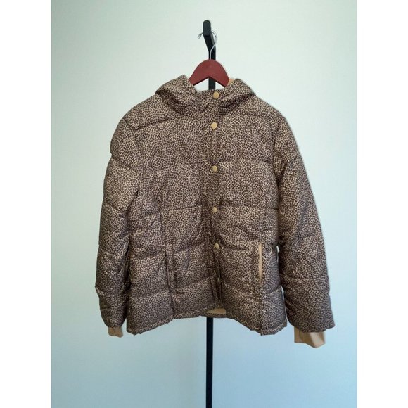 Amazon Essentials Womens Animal Print Brown Black Coat Size XL NWT (31720) - Picture 1 of 3